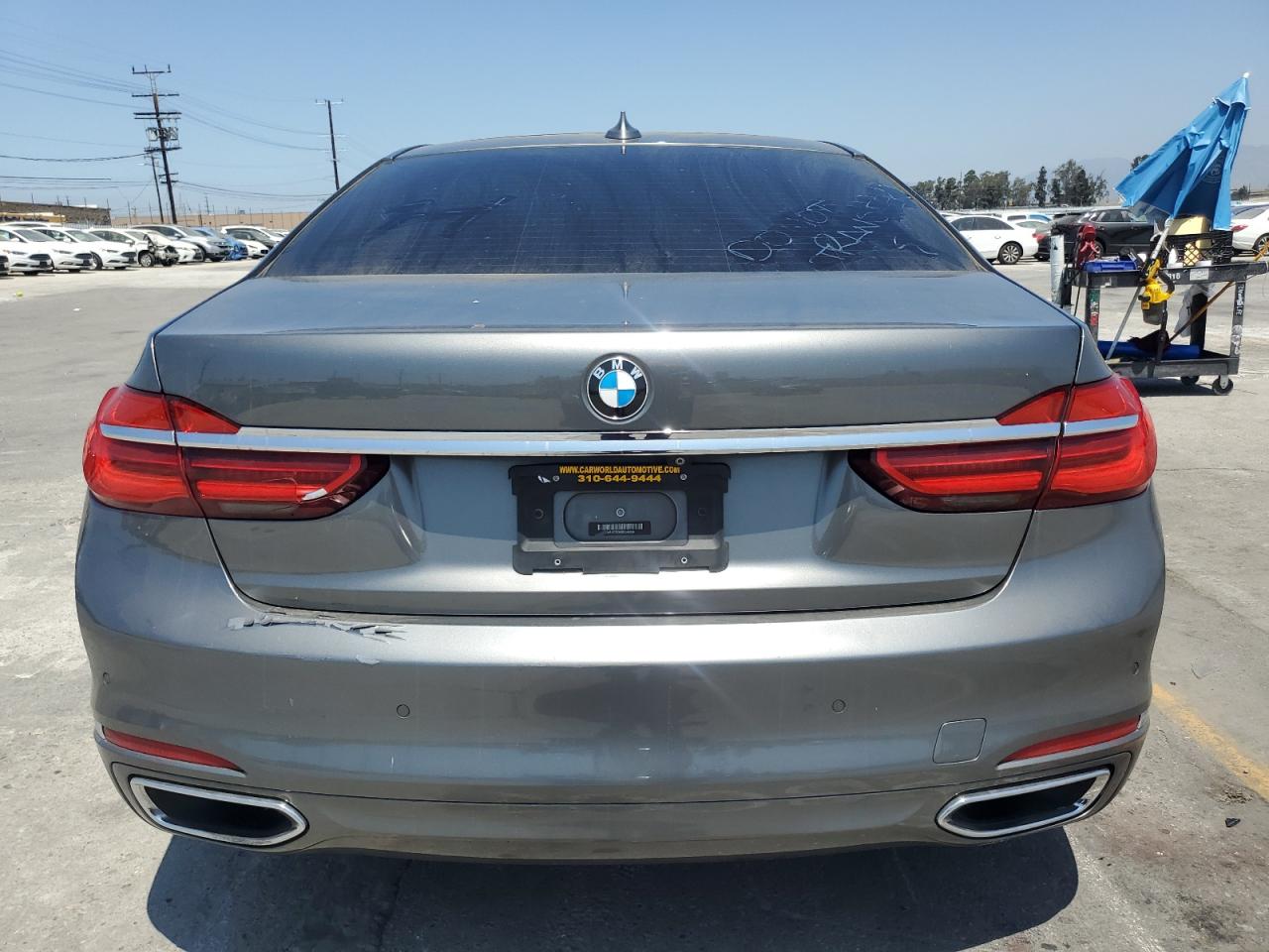 2016 BMW 740 I VIN: WBA7E2C5XGG546936 Lot: 59320065