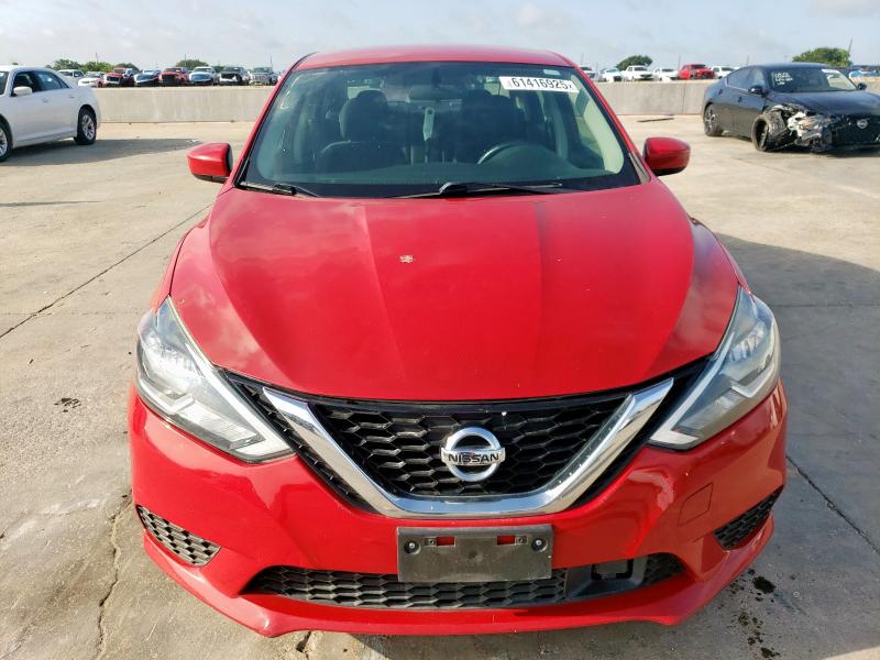  NISSAN SENTRA 2018 Czerwony