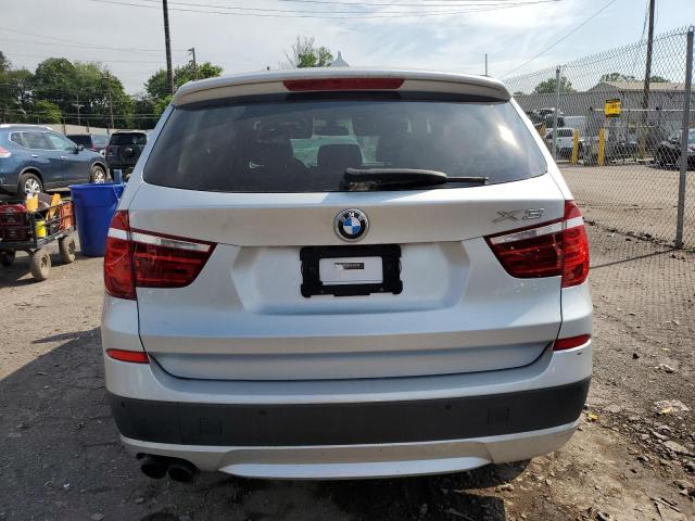 Паркетники BMW X3 2012 Серебристый