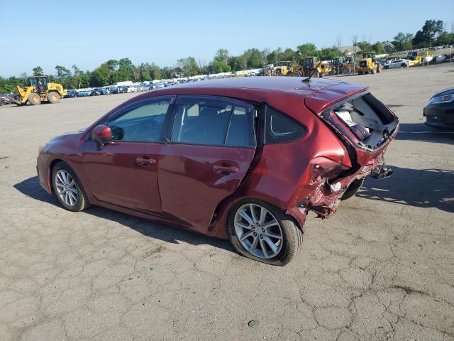 Crossovers SUBARU IMPREZA 2012 Czerwony