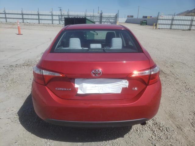 TOYOTA COROLLA 2014 Red
