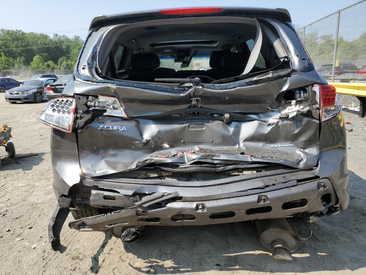 2007 Acura Mdx Technology VIN: 2HNYD28397H548578 Lot: 59514315