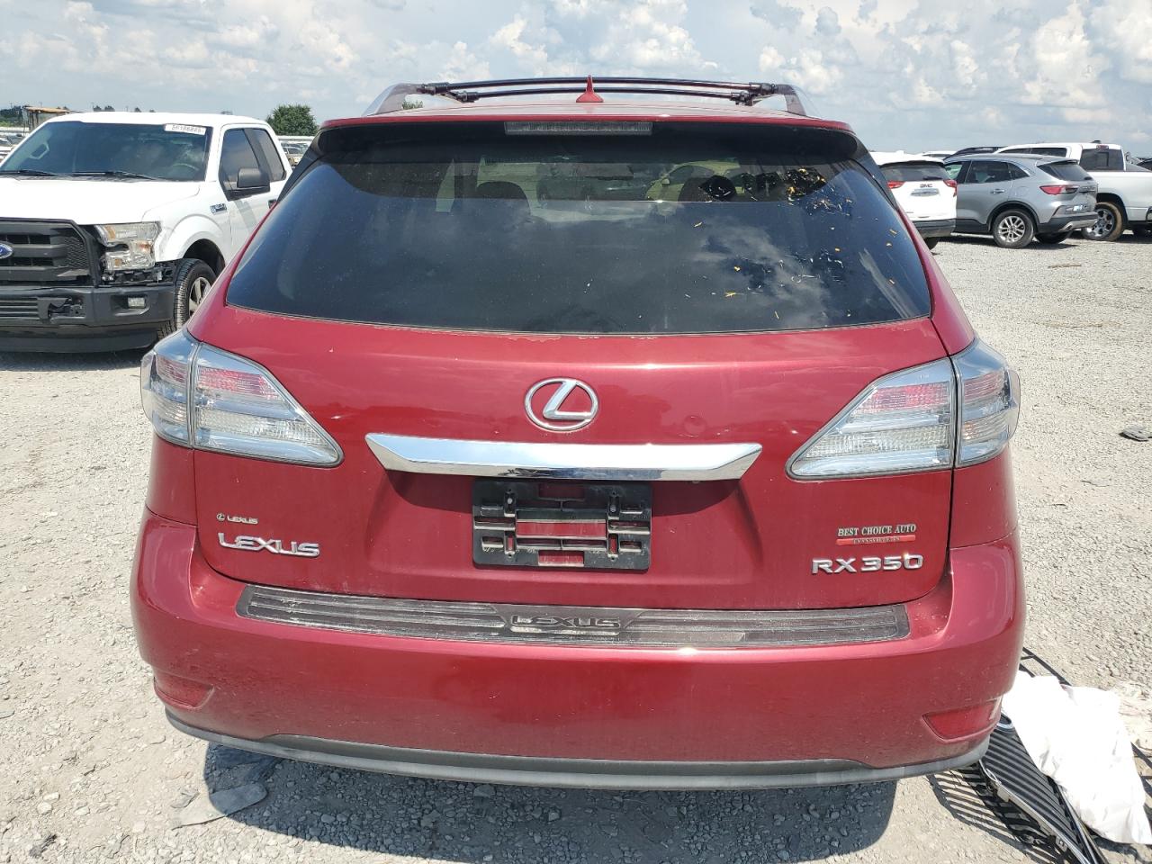2010 Lexus Rx 350 VIN: 2T2BK1BA8AC076180 Lot: 62896855