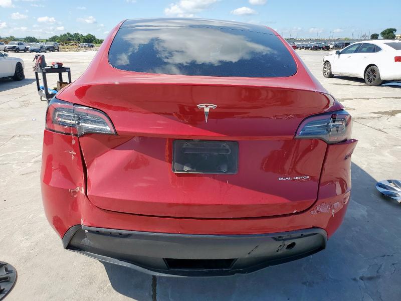  TESLA MODEL Y 2023 Czerwony
