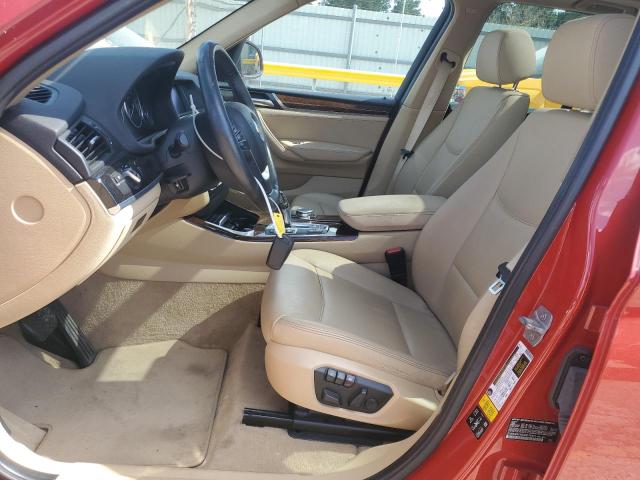  BMW X3 2016 Red