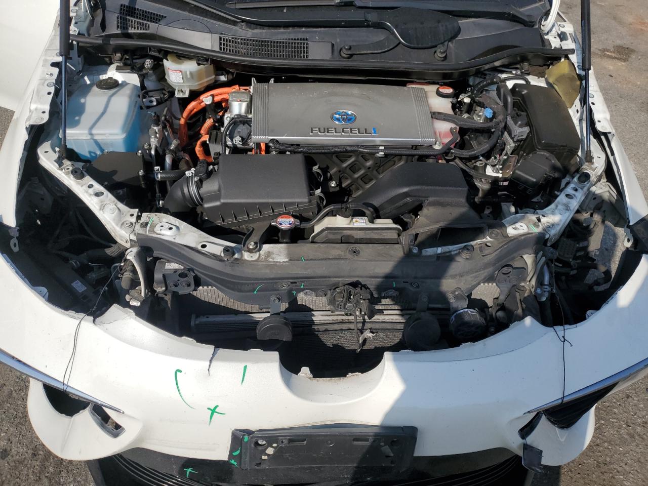 2018 Toyota Mirai VIN: JTDBVRBD2JA005355 Lot: 62415085