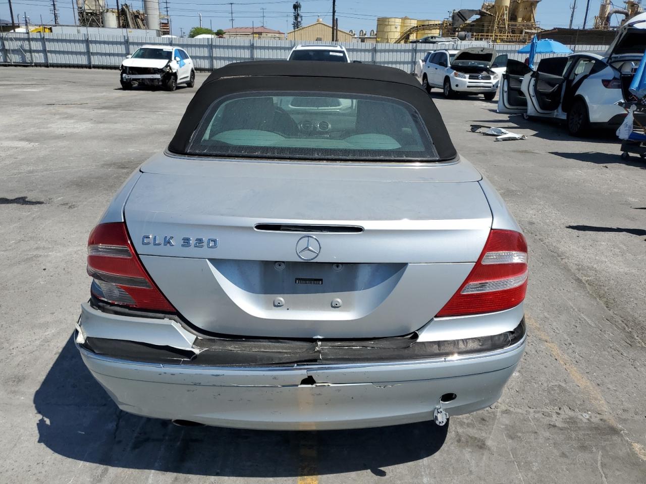 2005 Mercedes-Benz Clk 320 VIN: WDBTK65G35T046524 Lot: 59342025
