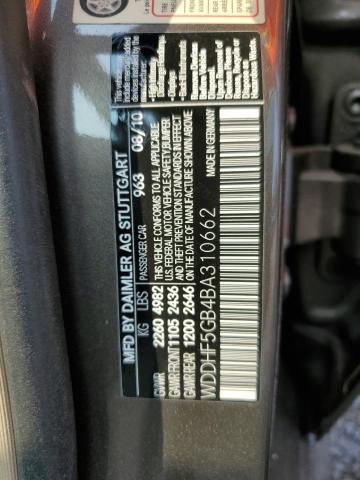 2011 MERCEDES-BENZ E 350