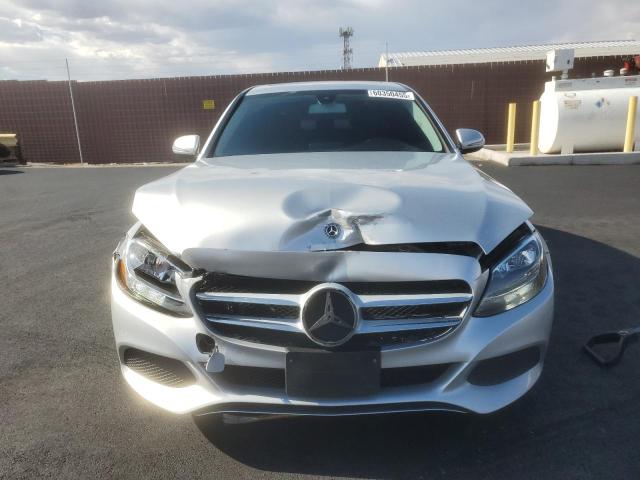  MERCEDES-BENZ C-CLASS 2018 Серебристый