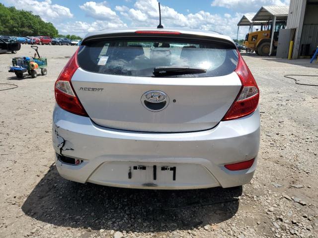 Hatchbacks HYUNDAI ACCENT 2017 Silver