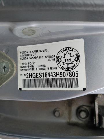 2003 HONDA CIVIC DX  
