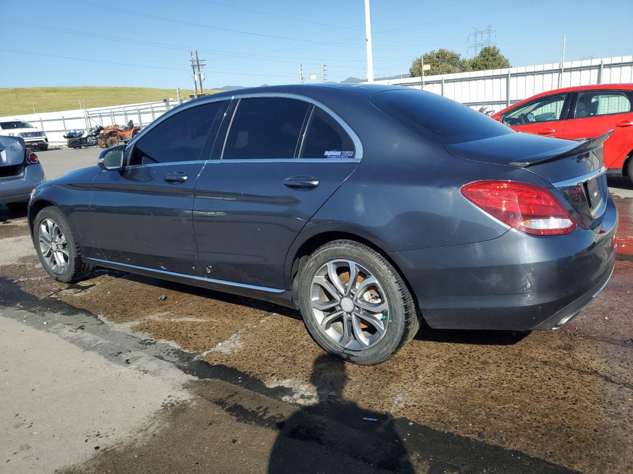 MERCEDES-BENZ C-CLASS 2016 VIN 55SWF4KBXGU111924 zdjęcie 2