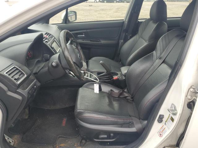  SUBARU WRX 2015 White