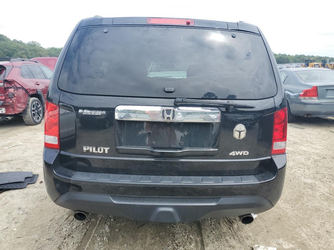 2012 Honda Pilot Touring VIN: 5FNYF4H94CB034752 Lot: 61137455