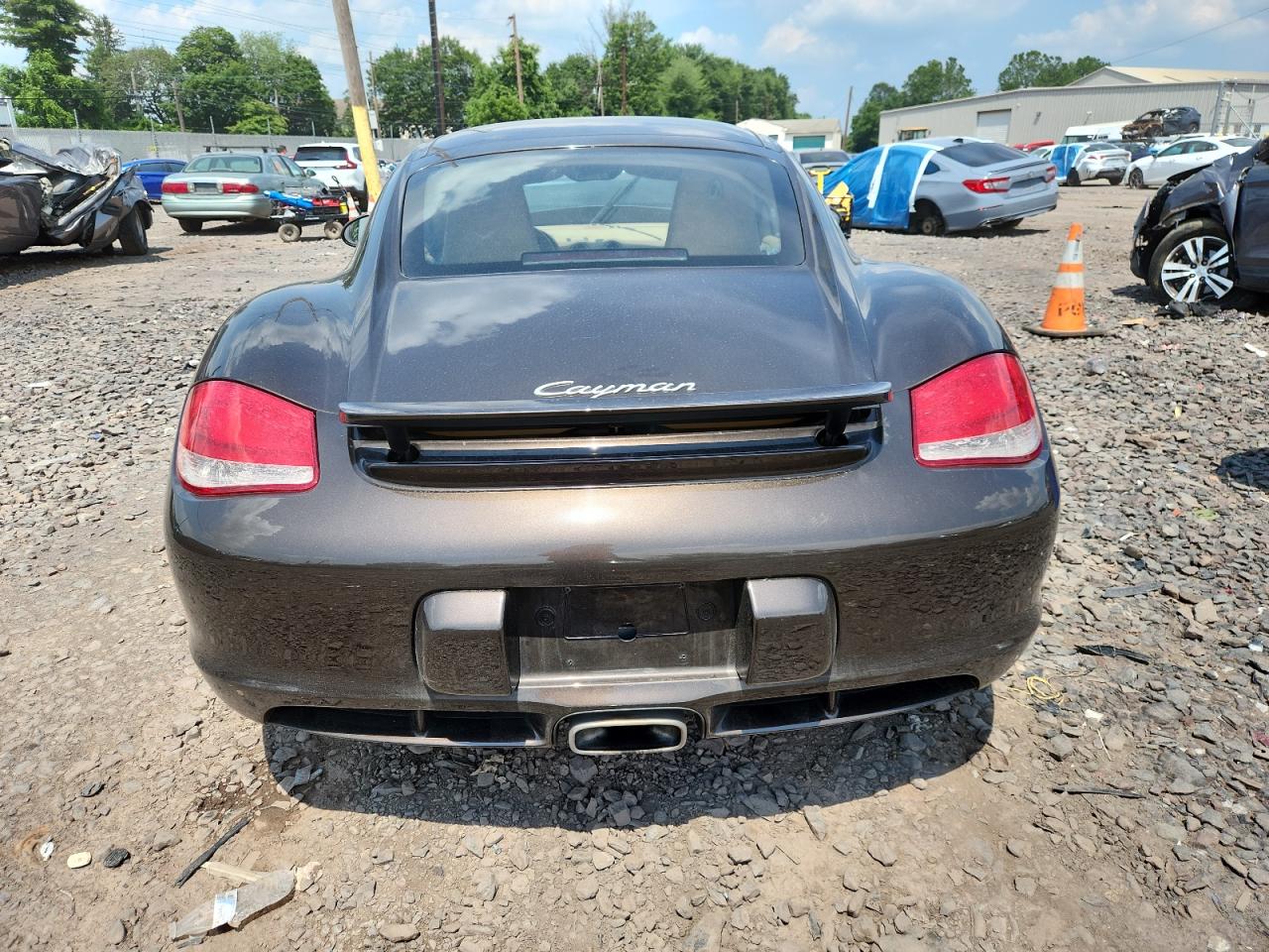 2011 Porsche Cayman VIN: WP0AA2A81BU760161 Lot: 62309715