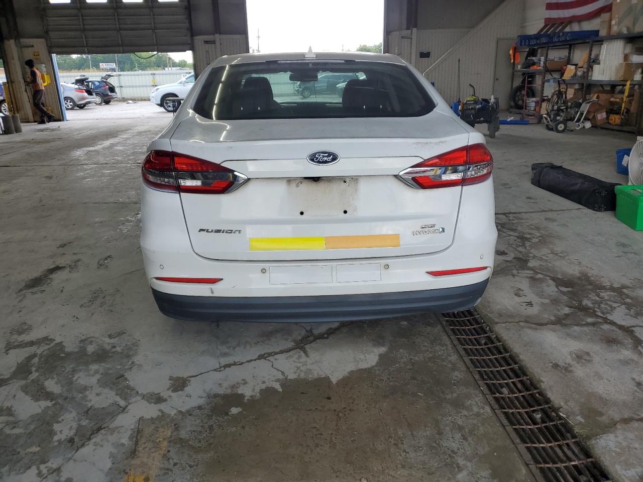 2019 Ford Fusion Se VIN: 3FA6P0LU7KR219406 Lot: 54066165