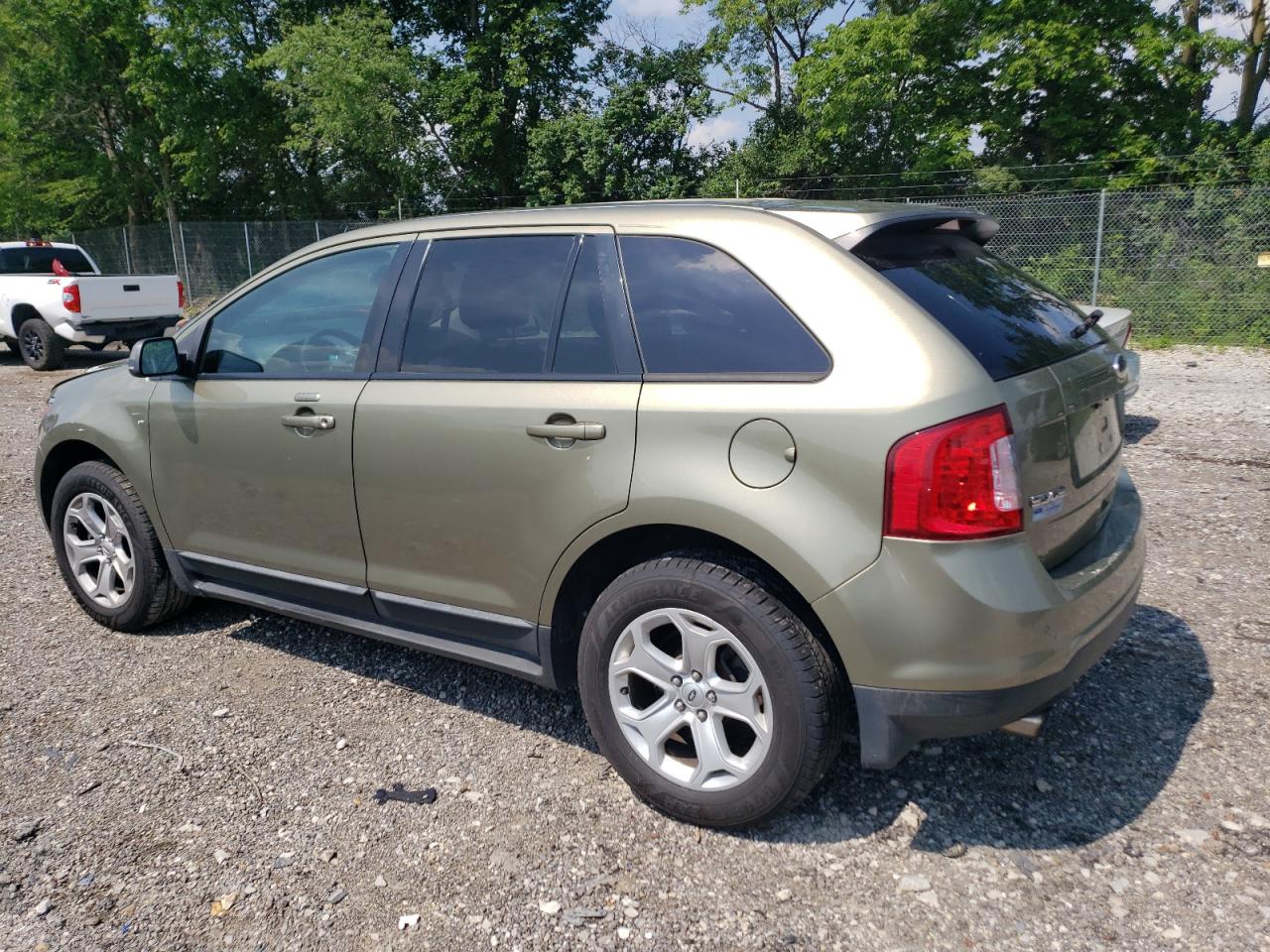FORD EDGE 2013 VIN 2FMDK3J9XDBA40077 photo 2