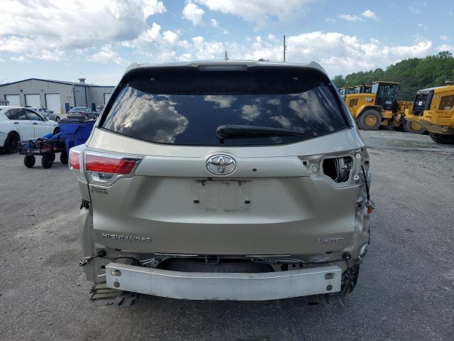  TOYOTA HIGHLANDER 2015 Gold