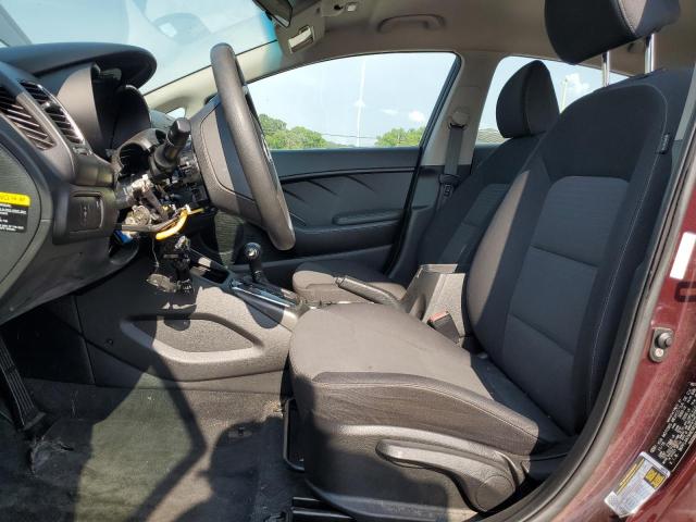  KIA FORTE 2017 Бургунді