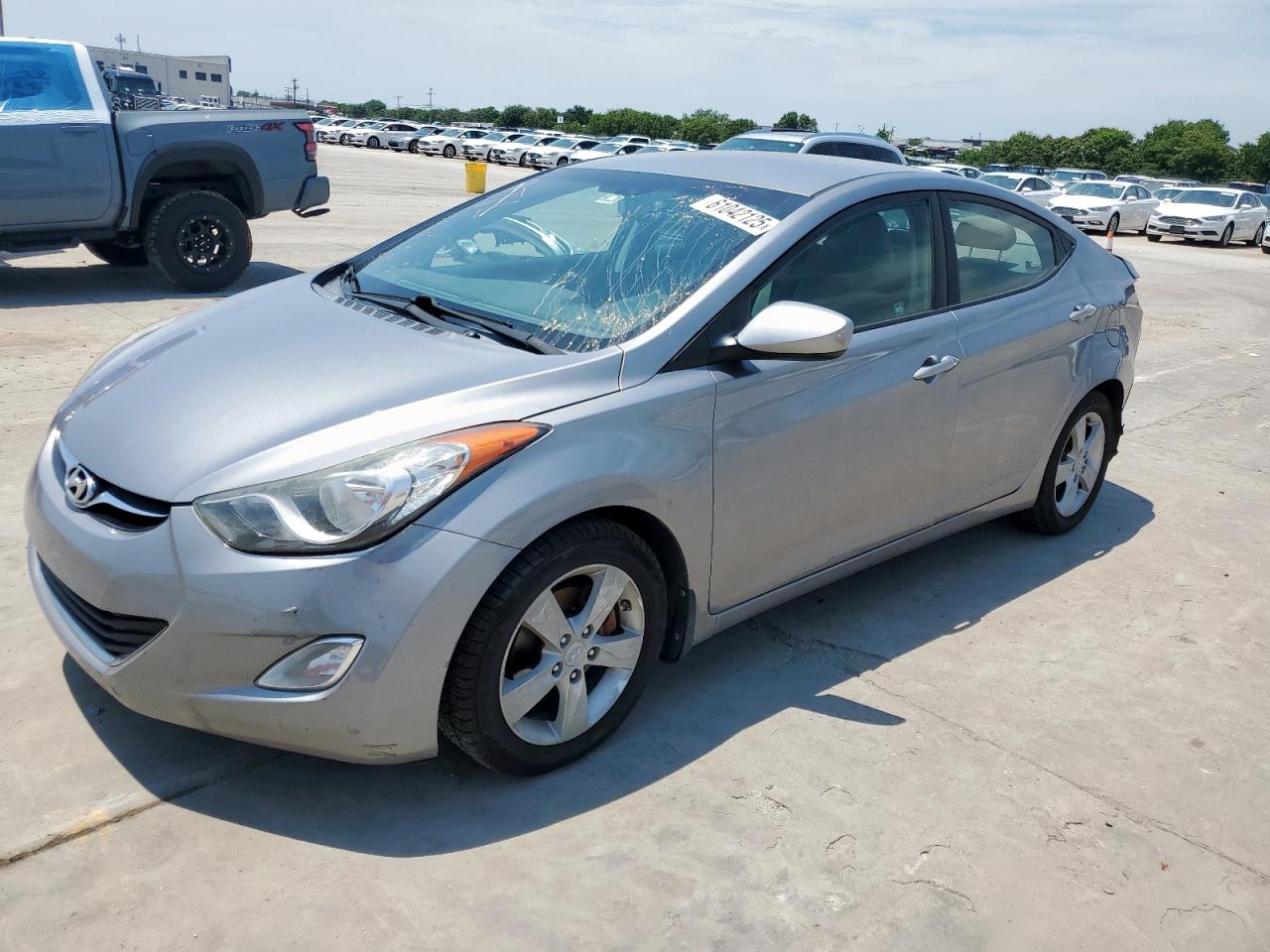 2012 Hyundai Elantra Gls للبيع في Grand Prairie، TX - Rear End