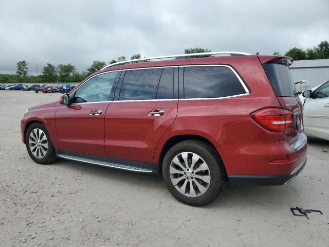  MERCEDES-BENZ GLS-CLASS 2017 Бургунди