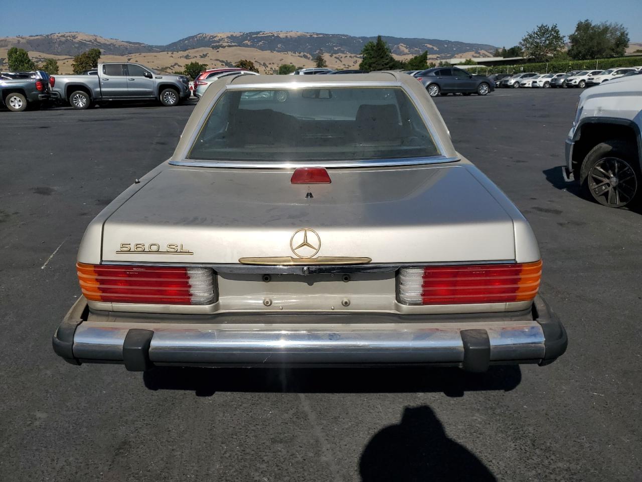 1986 Mercedes-Benz 560 Sl VIN: WDBBA48D0GA041865 Lot: 63091485