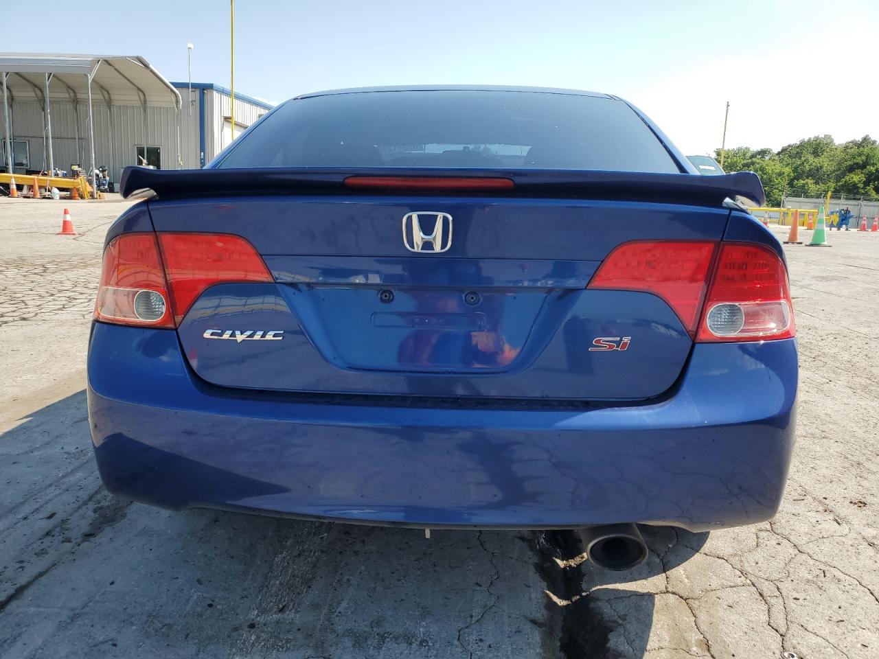 2008 Honda Civic Si VIN: 2HGFA55548H703389 Lot: 62071215