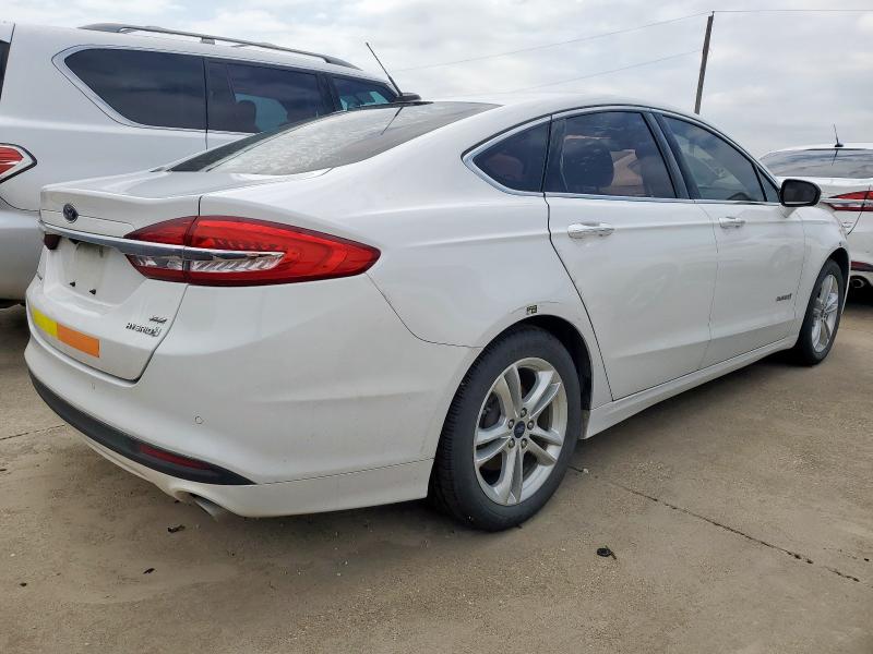  FORD FUSION 2018 Білий