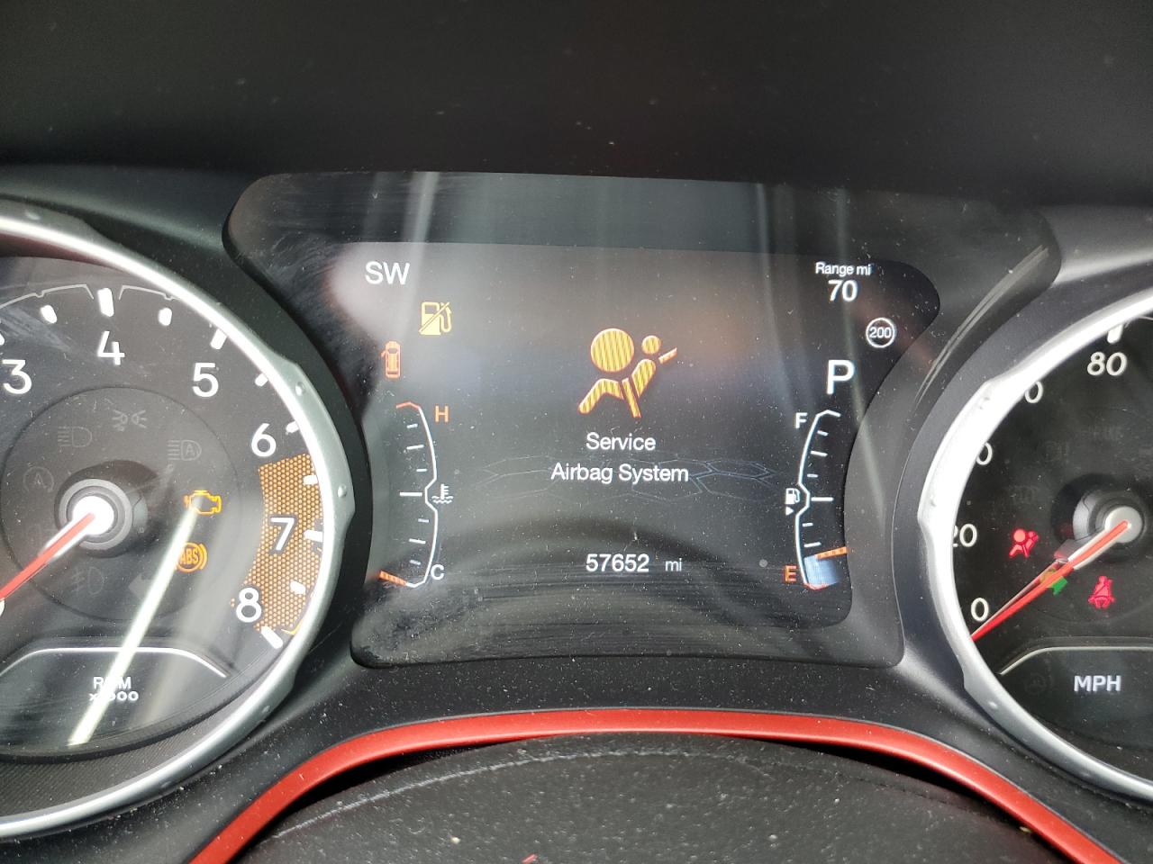 2018 Jeep Compass Trailhawk VIN: 3C4NJDDB6JT210581 Lot: 59772335