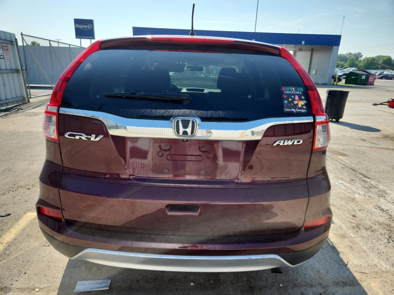 HONDA CRV 2016 VIN 2HKRM4H50GH634120 photo 6