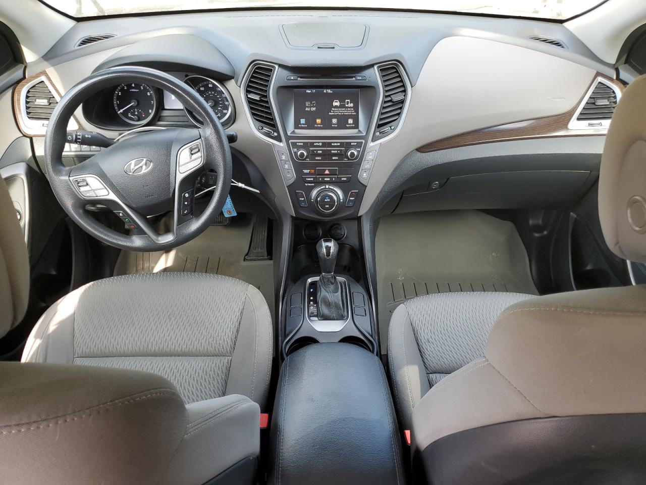 HYUNDAI SANTA FE 2017 VIN KM8SMDHF1HU207302 фото 8