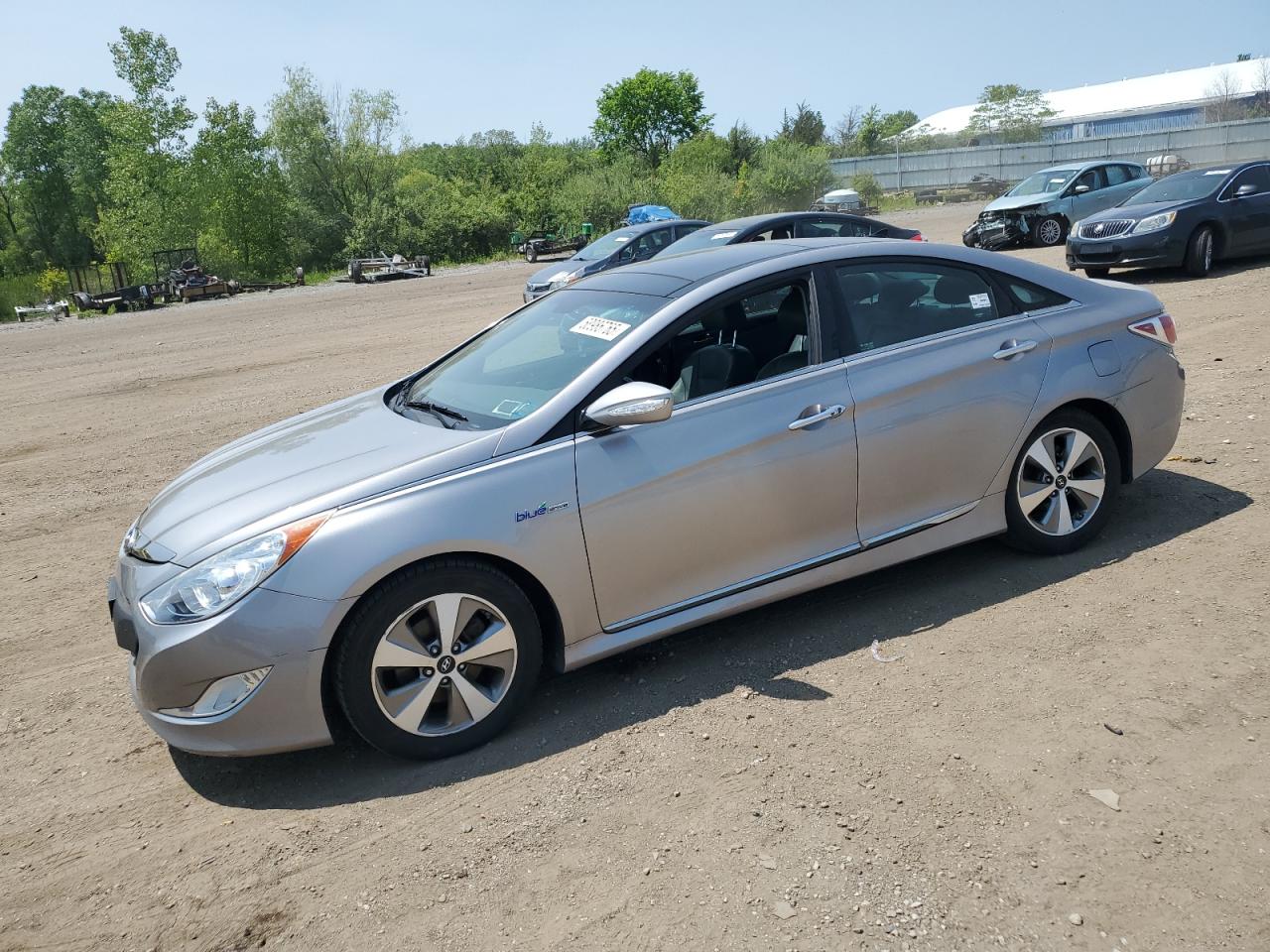 2012 Hyundai Sonata Hybrid for Sale in Columbia Station, OH - Rear End