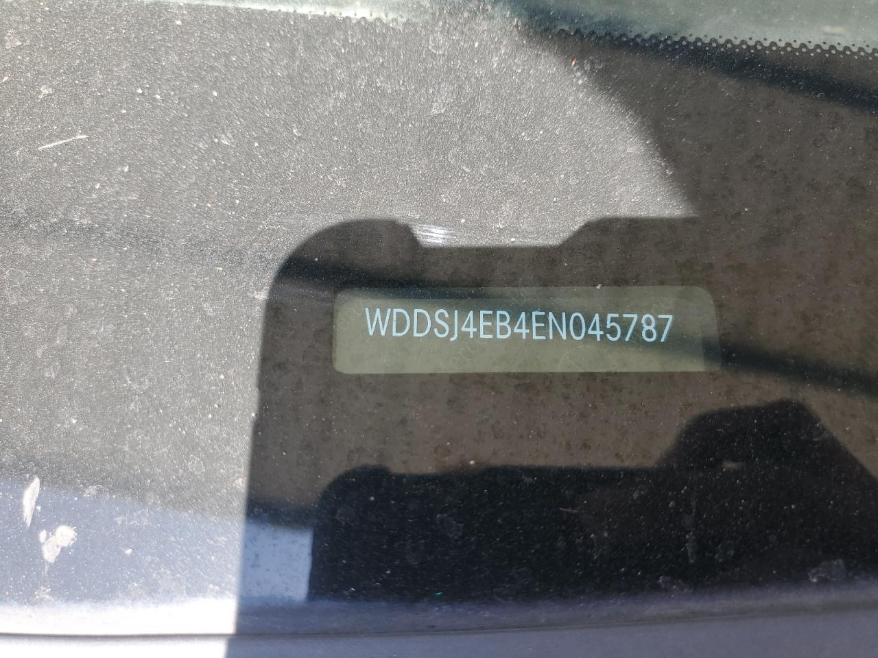 2014 Mercedes-Benz Cla 250 VIN: WDDSJ4EB4EN045787 Lot: 62199865