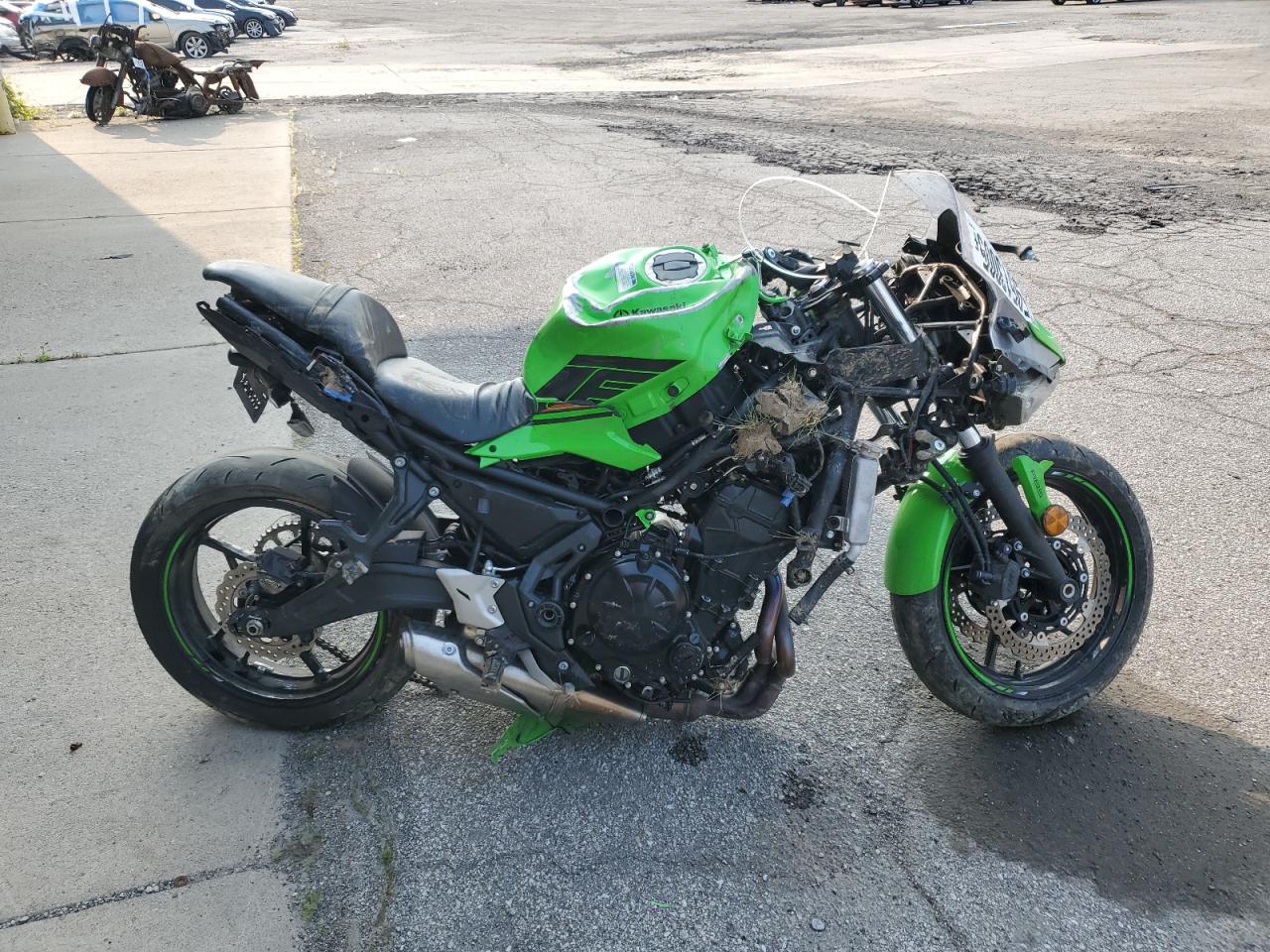 2023 Kawasaki Ex650 P for Sale in Fort Wayne, IN - Rollover