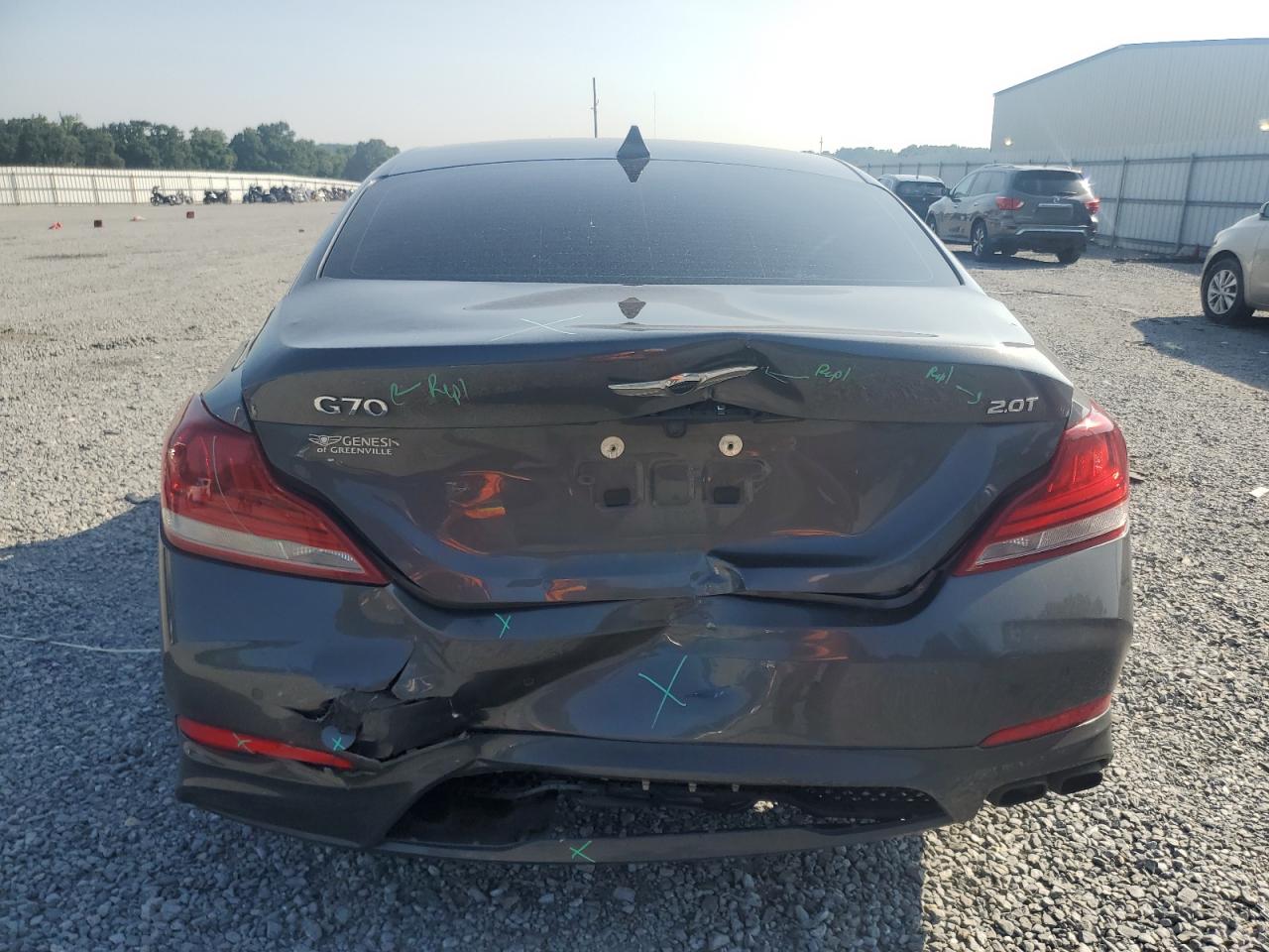 2020 Genesis G70 Prestige VIN: KMTG44LA0LU059854 Lot: 62873725