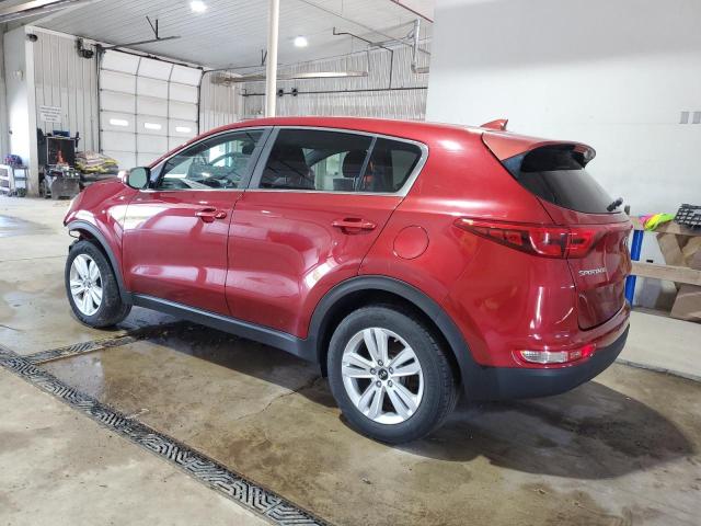  KIA SPORTAGE 2019 Burgundy