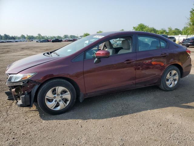 2015 HONDA CIVIC LX à vendre chez Copart ON - LONDON
