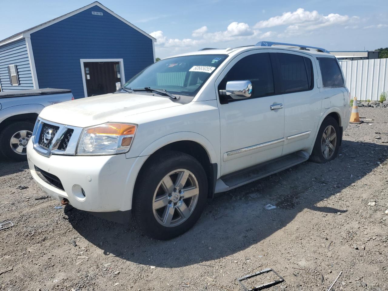 2013 Nissan Armada Platinum იყიდება Assonet-ში, MA - Side