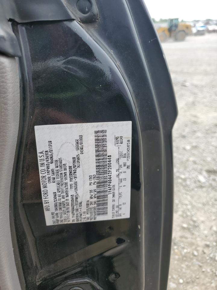 2002 Ford Mustang VIN: 1FAFP40442F200448 Lot: 60849495