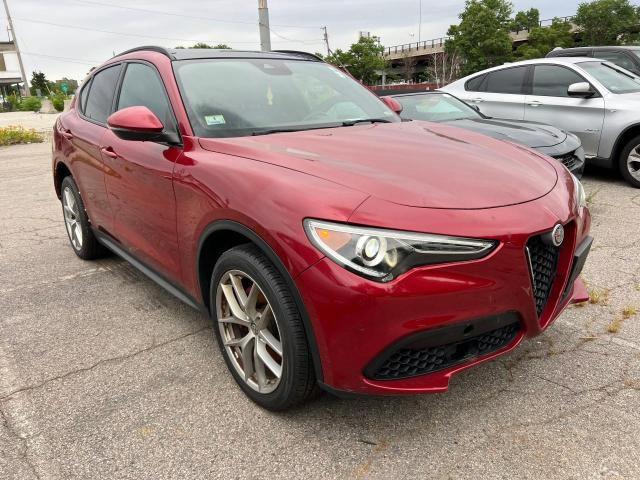  ALFA ROMEO STELVIO 2018 Czerwony