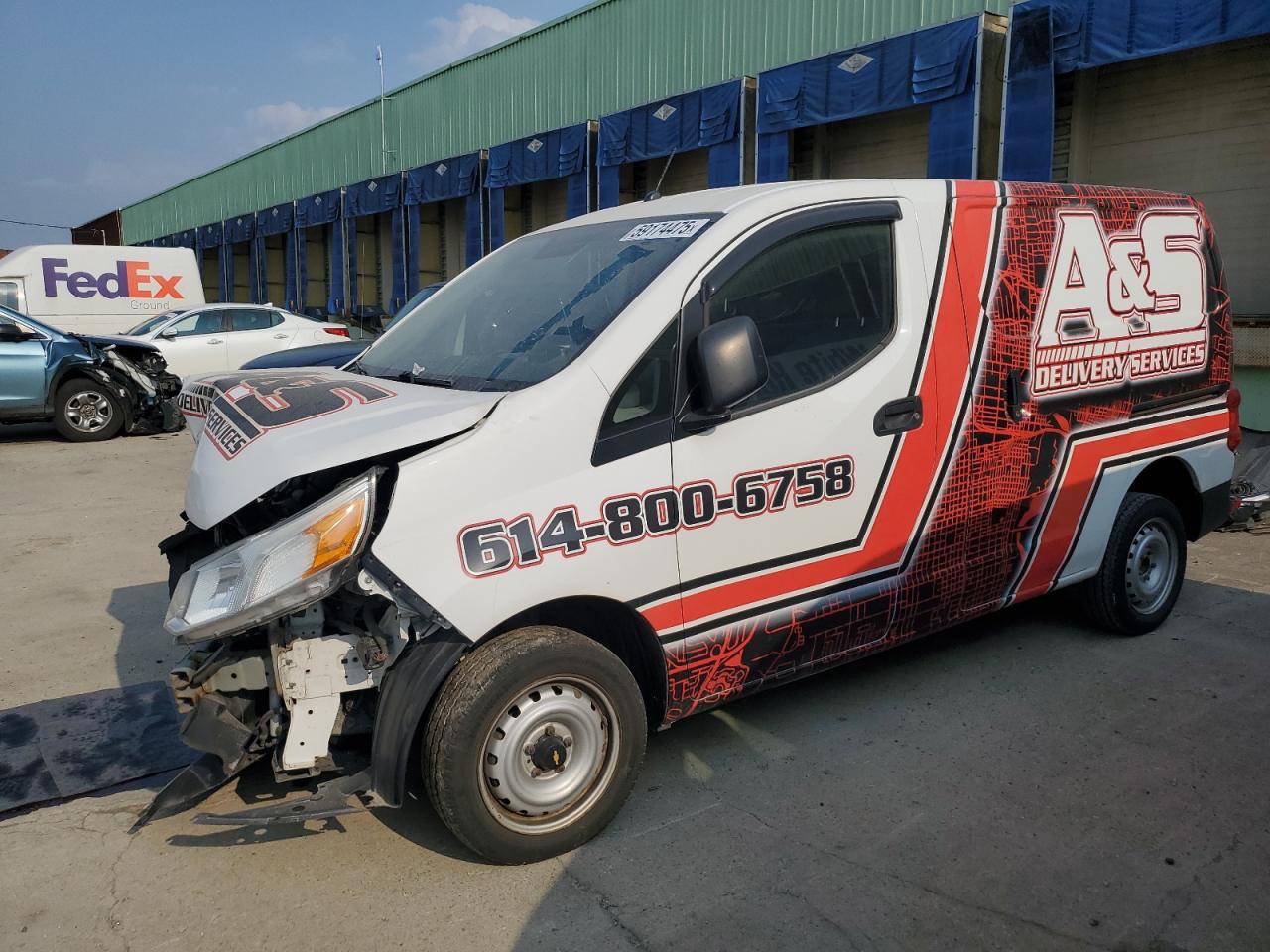 2017 Chevrolet City Express Ls იყიდება Columbus-ში, OH - Front End