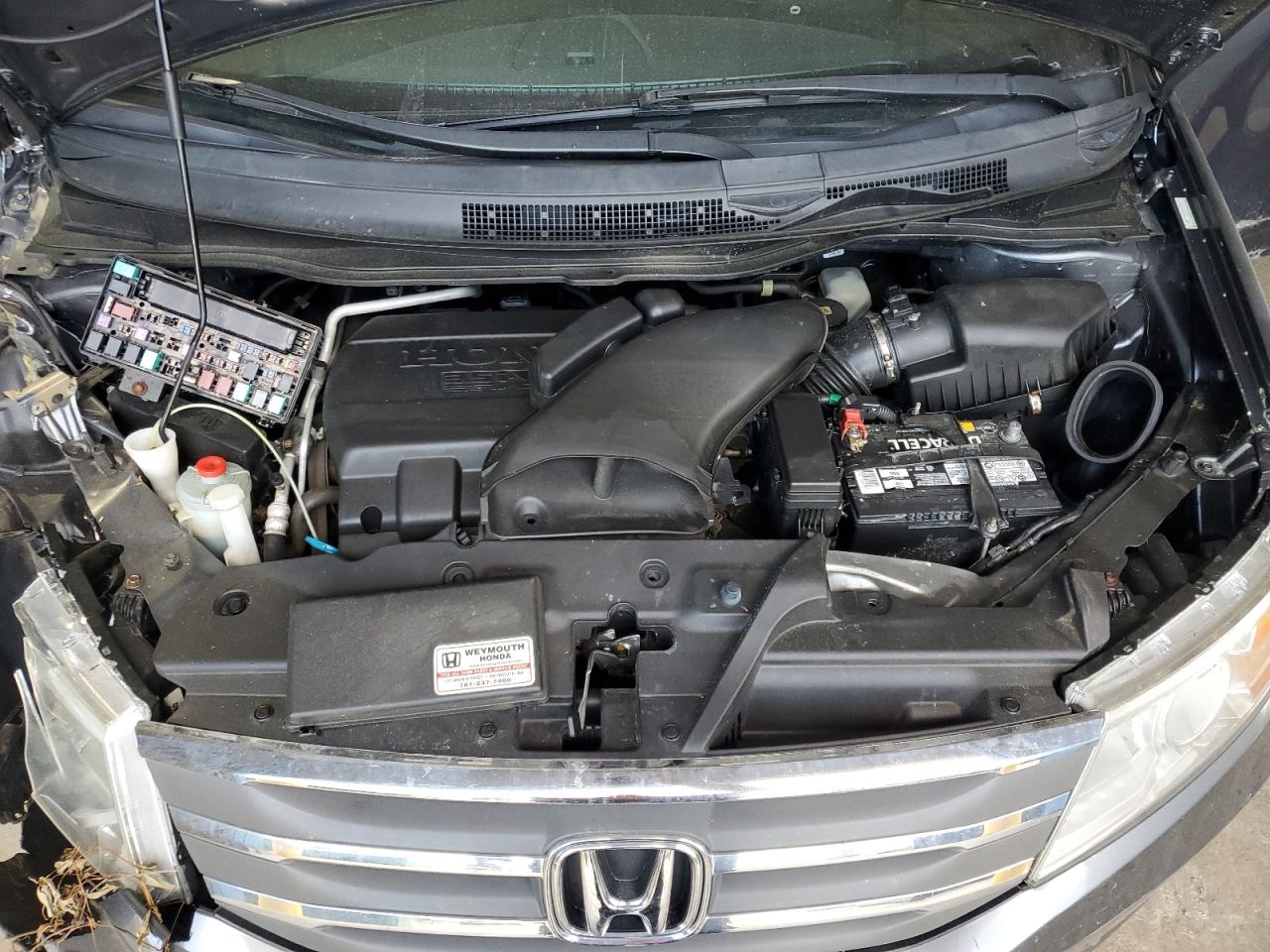2012 Honda Odyssey Exl VIN: 5FNRL5H61CB096991 Lot: 62880745