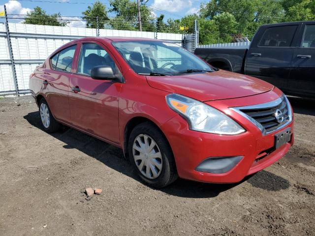  NISSAN VERSA 2015 Red