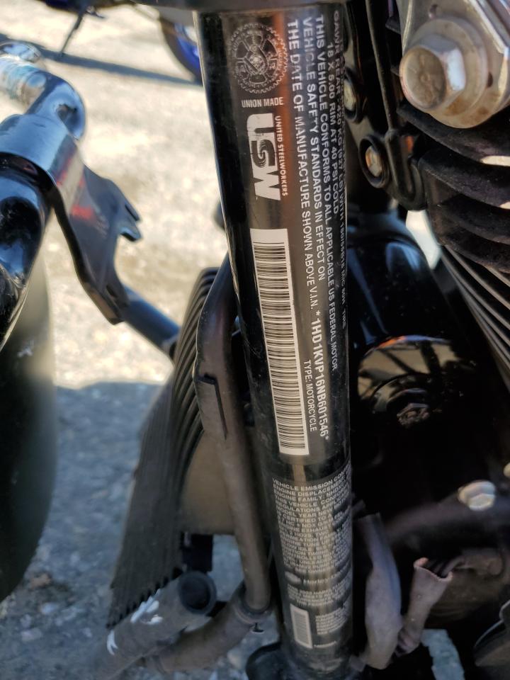 2022 Harley-Davidson Flhrxs VIN: 1HD1KVP16NB601546 Lot: 62578695