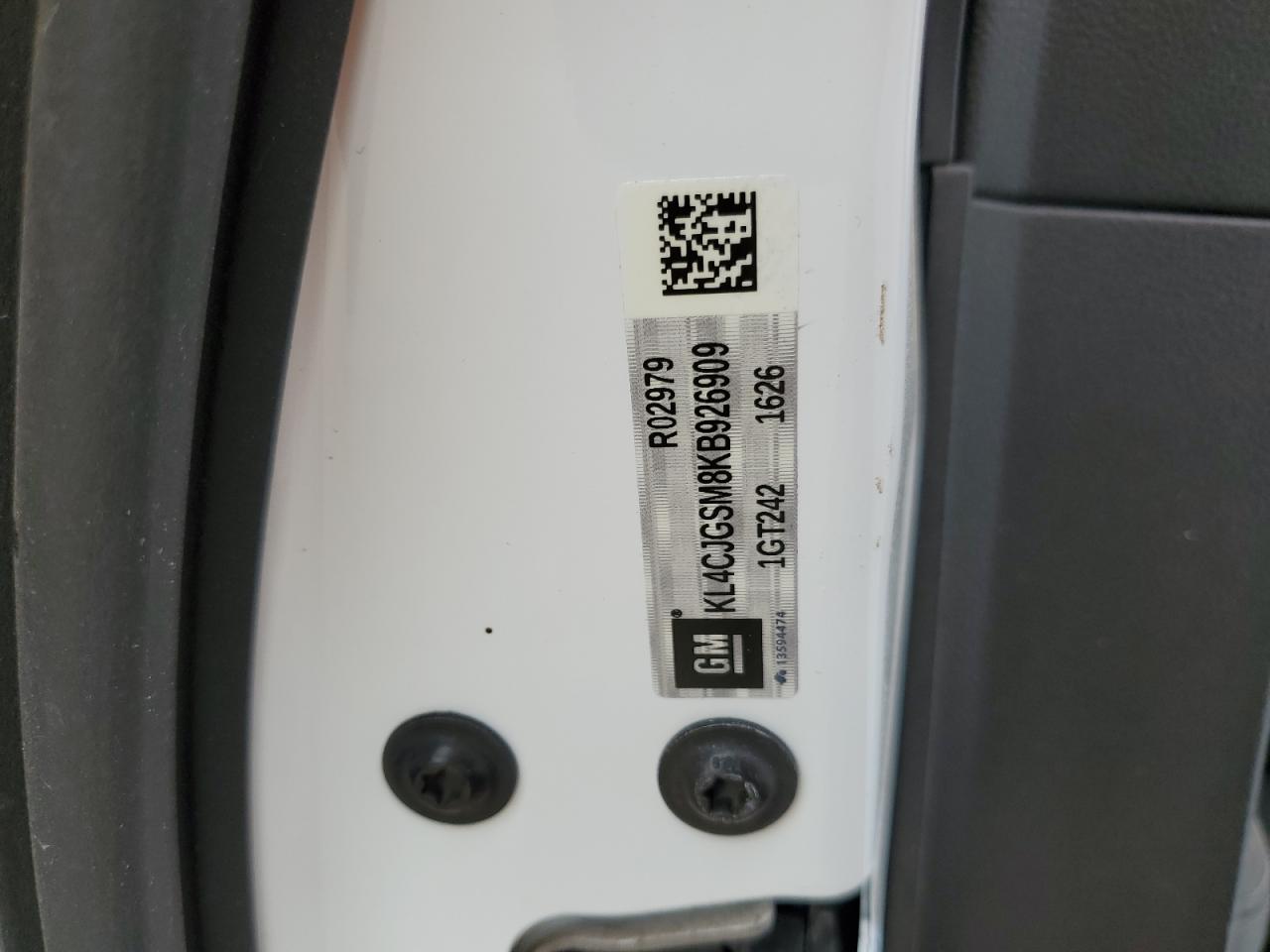 kl4cjgsm8kb926909 KL4CJGSM8KB926909 2019 Buick Encore Essence