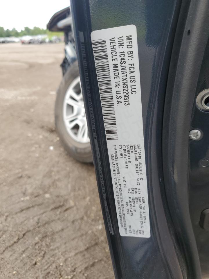 2022 Jeep Wagoneer Series I VIN: 1C4SJVATXNS229373 Lot: 60976955