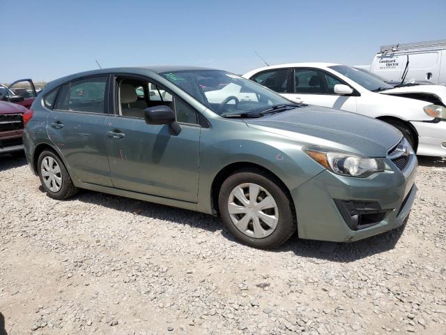  SUBARU IMPREZA 2015 Zielony