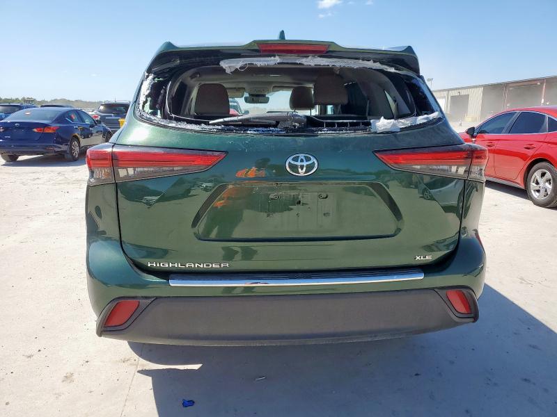  TOYOTA HIGHLANDER 2023 Зеленый
