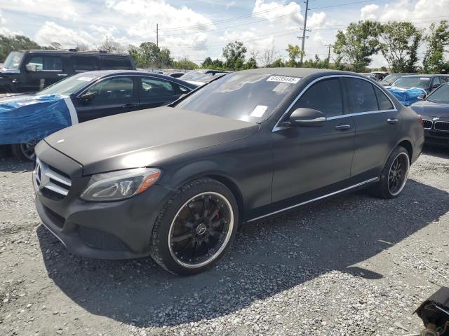 Sedans MERCEDES-BENZ C-CLASS 2015 Szary