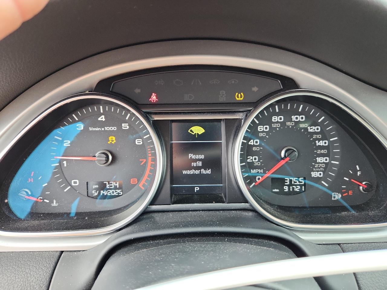 2014 Audi Q7 Prestige VIN: WA1DGAFE5ED011950 Lot: 59992065